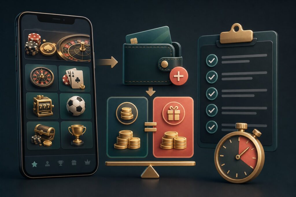 %100 Casino Yatırım Bonusu koşul ve limit kontrolü